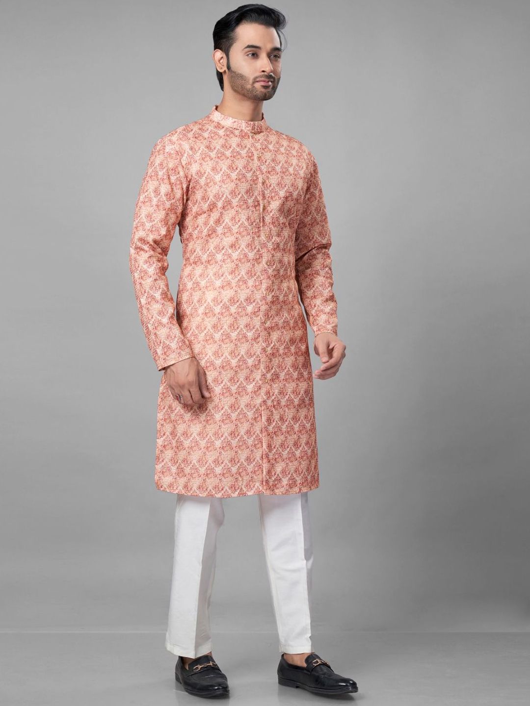 Men Ethnic Motifs Printed Kurta with Pyjamas