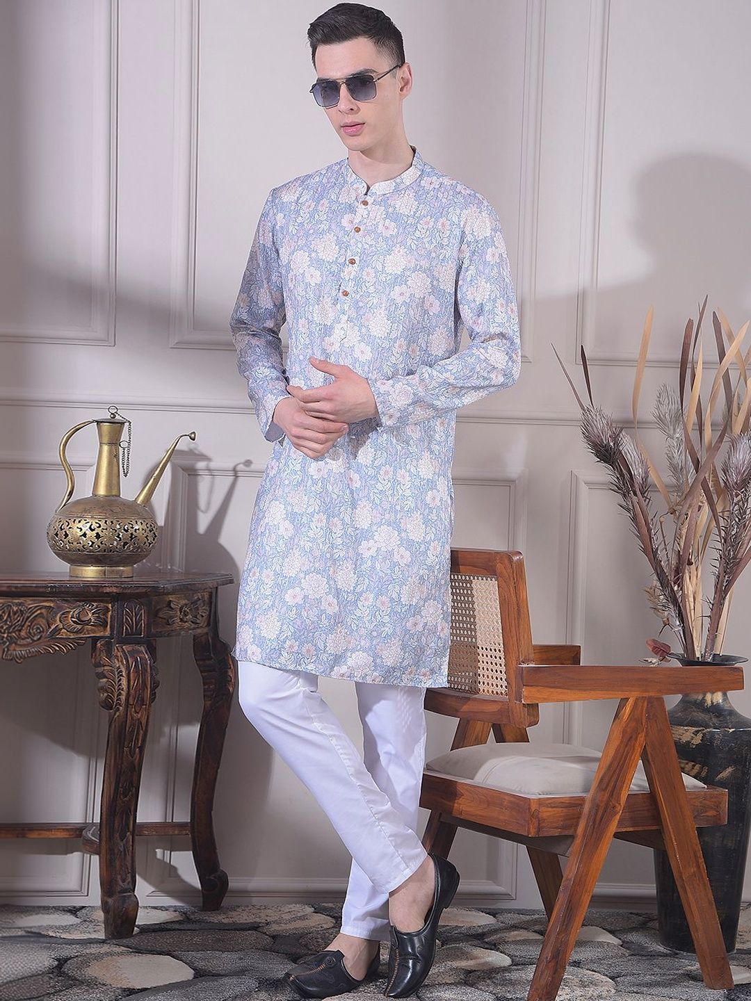 Men Printed Kurta