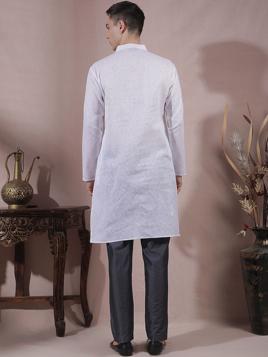 Men Regular Kurta with Trousers