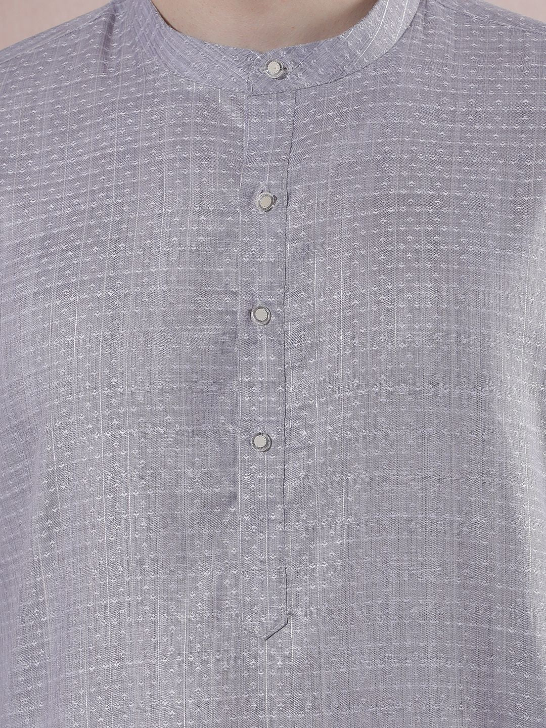 Men Regular Linen Kurta with Pyjamas