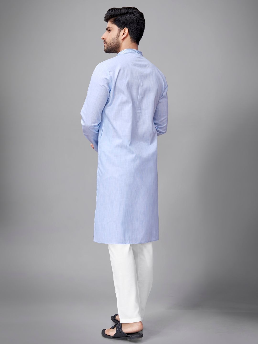 Men Striped Kurta