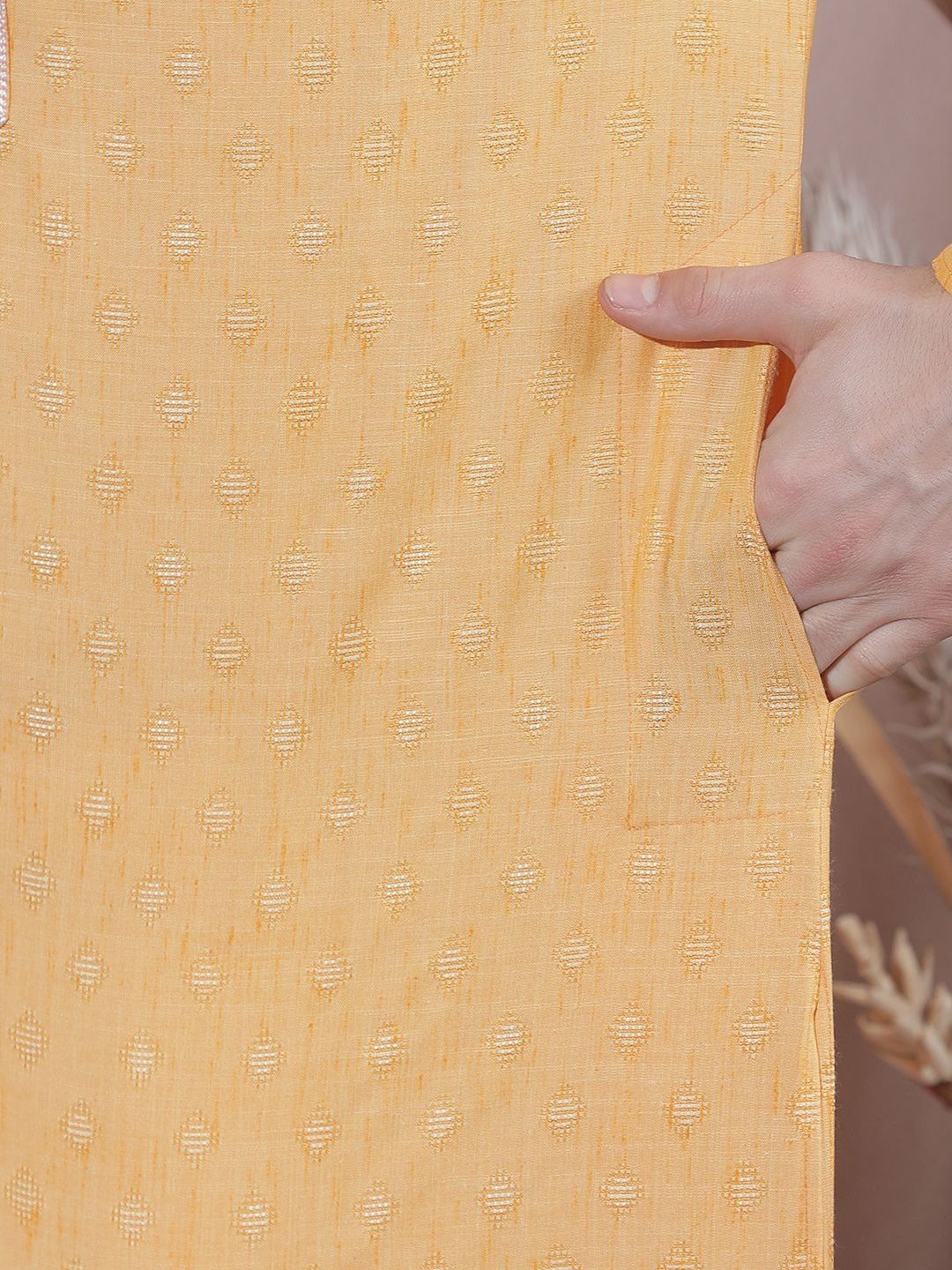 Men Regular Kurta with Trousers