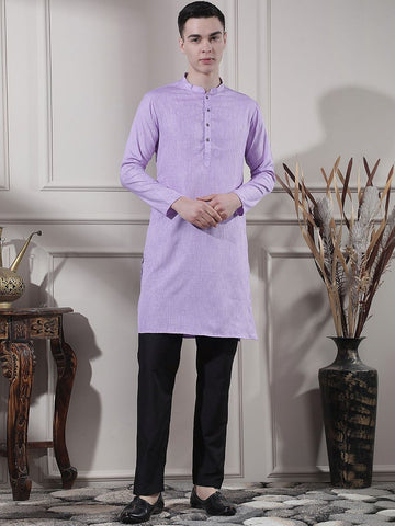 Men Regular Kurta with Trousers