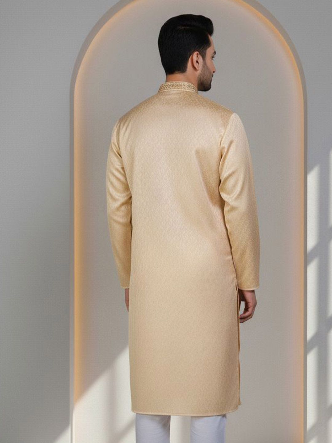 Men Thread Work Kurta