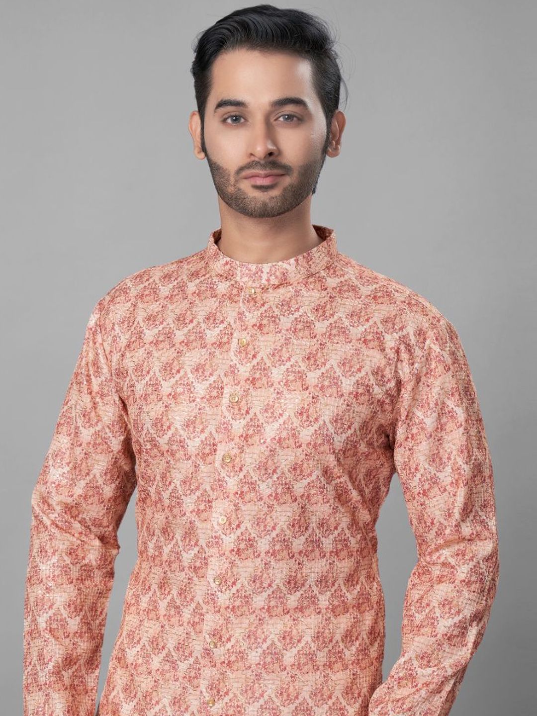 Men Ethnic Motifs Printed Kurta with Pyjamas