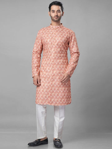 Men Ethnic Motifs Printed Kurta with Pyjamas