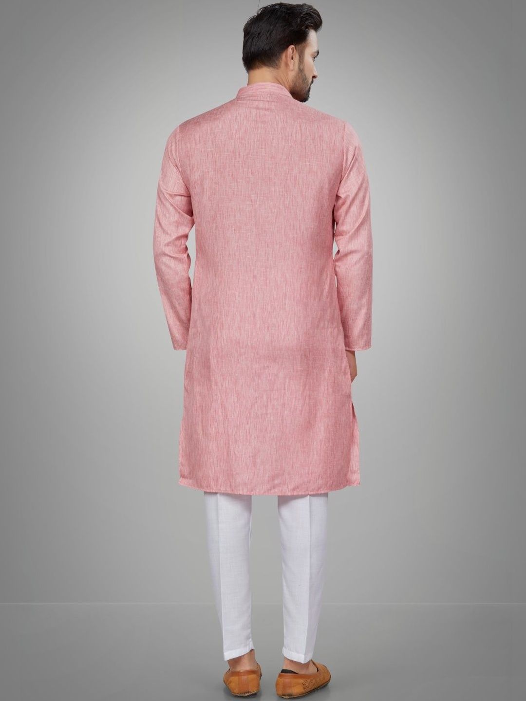 Men Regular Pure Cotton Kurta with Trousers