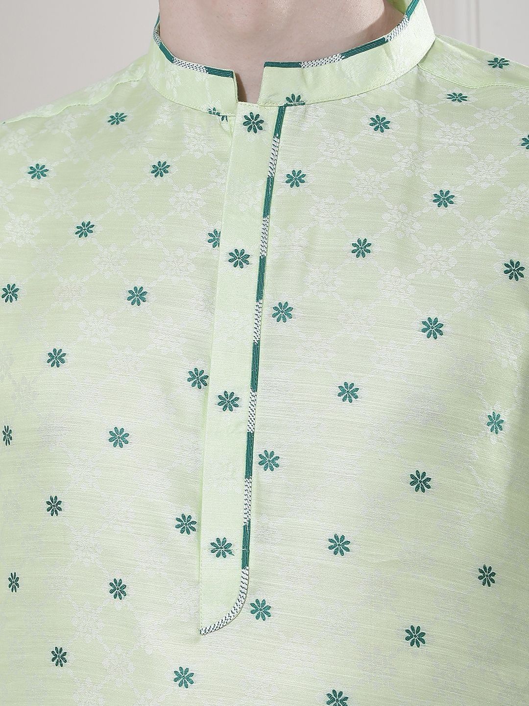 Men Ethnic Motifs Printed Regular Kurta with Trousers