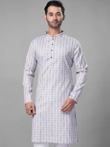 Men Khadi Khadi Kurta