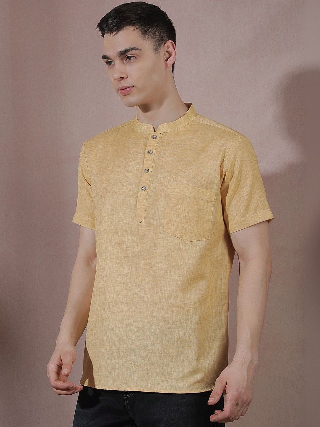 Men Striped Kurta