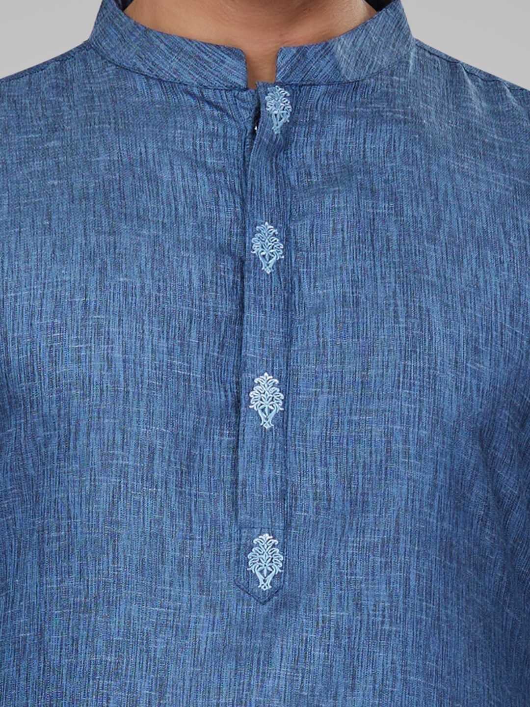 Men Regular Pure Cotton Kurta with Trousers