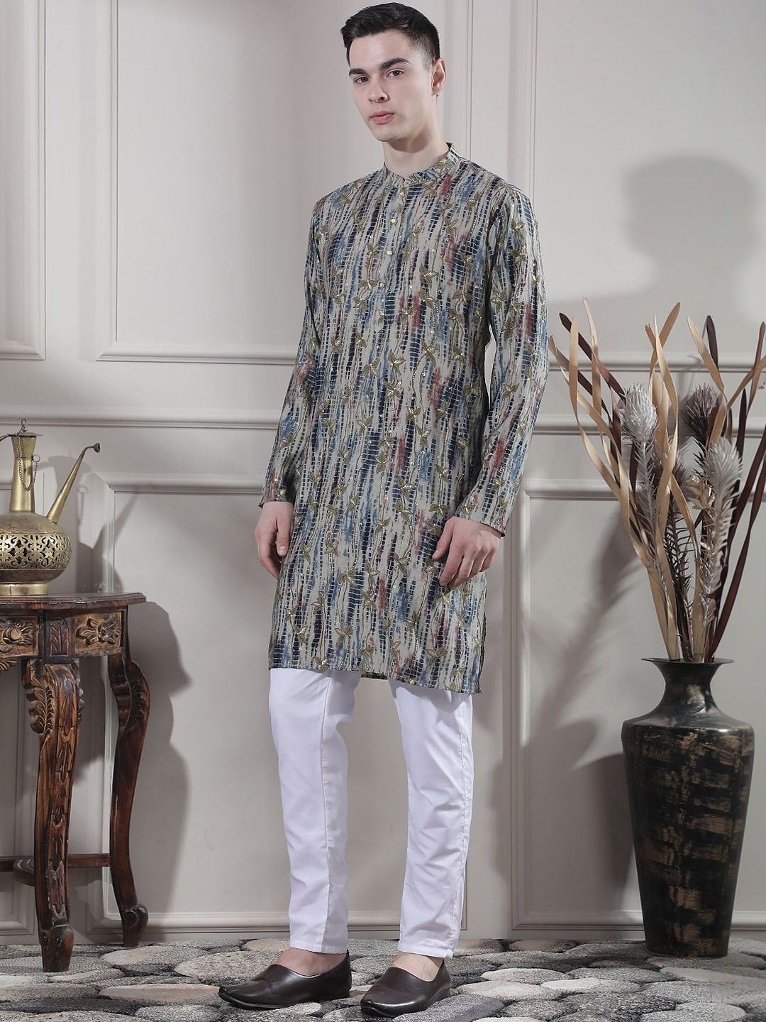 Men Printed Kurta